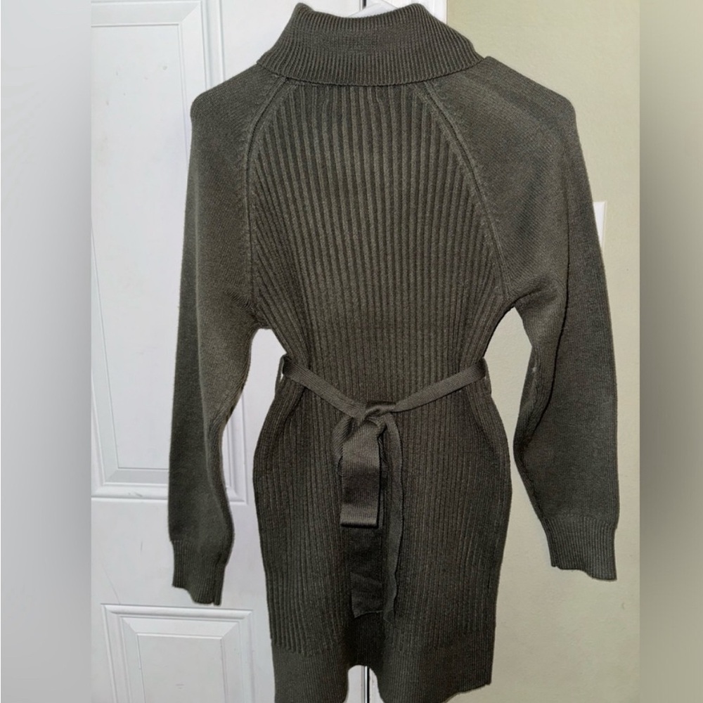 Lulus Green Sweater Dress